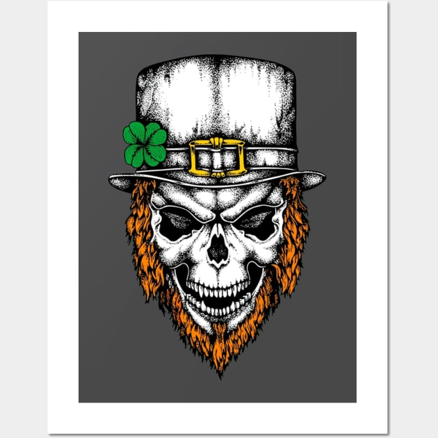 Irish St Patricks Wall Art by Mezlof